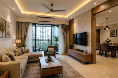Modern living room interior