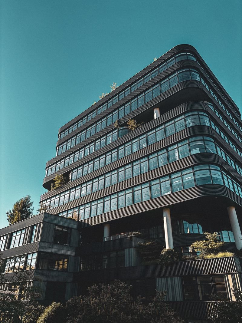 Modern commercial office building